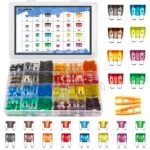 282 Pieces Car Fuses Assortment Kit - Blade Fuses Automotive - Standard & Mini & Low Profile Mini Size (2A/5A/7.5A/10A/15A/ 20A/30A/40AMP/ATC/ATO) Replacement Fuses for Marine, Auto, RV, Boat, Truck - Image 2