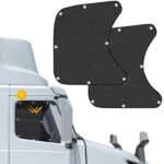 2PCS Side Window Sunshades for Semi-Truck,23.6x21.6inch Car Side Window Shade RV Semi Truck Accessories - Image 2