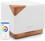 ASAKUKI Smart WiFi Essential Oil Aromatherapy Diffuser, Easy Connect with Alexa and Google Home Phone App Voice Control 700 ml Ultrasonic Diffuser, Create Schedules 7 LED Colors Humidifier - Image 2