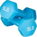 Amazon Basics Vinyl Coated Dumbbell Hand Weights - Image 2