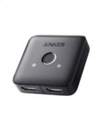 Anker HDMI Switch, 4K@60Hz HDMI Switcher, 2 in 1 Out with Smooth Finish, Supports HDR, 3D, Dolby, Compatible with Laptops, PC, Xbox Series, PS5 / PS4, Projector, and More - Image 2