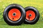 Antego Tire & Wheel - Set of Two Bad Boy 11x6.00-5 Pneumatic Assemblies | Powder Coated Orange | Direct Replacement for 022-8049-00, 022-8055-00 - Image 2