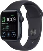 Apple Watch Series 7 (GPS, 45mm) Midnight Aluminum Case with Midnight Sport Band (Renewed) - Image 2