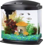 Aqueon LED MiniBow Small Aquarium Fish Tank Kit with SmartClean Technology, Black, 2.5 Gallon - Image 2
