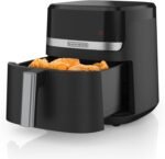 BLACK+DECKER Purifry 4QT Air Fryer, Crispy Deep Fried Taste without the Fat, Plus Bake, Dehydrate, and Keep Food Warm, Digital Touchscreen and Auto Shut-Off - Image 2