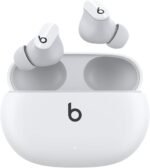 Beats Studio Buds - True Wireless Noise Cancelling Earbuds - Compatible with Apple & Android, Built-in Microphone, IPX4 Rating, Sweat Resistant Earphones, Class 1 Bluetooth Headphones - White - Image 2