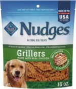 Blue Buffalo Nudges Grillers Natural Dog Treats, Made in the USA with Real Chicken, 16-oz Bag - Image 2