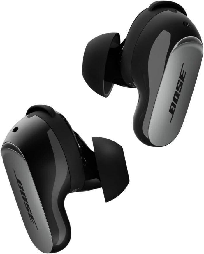 Bose New QuietComfort Ultra Bluetooth Earbuds (2nd Gen), Wireless Noise Cancelling Earbuds, Up to 6 Hours Battery, IPX4 Rating, Immersive Audio, Deep Bass, Black - Image 2