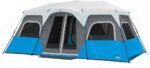 CORE Instant Cabin Tents with LED Lights | 6 Person / 9 Person / 12 Person Family Multi Room Lighted Pop Up Tents for Camping | Included Storage Pockets for Camping Accessories - Image 2