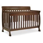 DaVinci Kalani 4-in-1 Convertible Baby Crib with Wooden Toddler Bed, Daybed & Full-Size Bed Conversion - Easy to Assemble & GREENGUARD Gold Certified - 4 Adjustable Mattress Heights - Espresso - Image 2