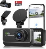 Dash Cam Front and Rear,4K+1080P WiFi Dual Dash Camera for Cars with App, 3" IPS Dashboard Camera Recorder,Night Vision,24H/7 Parking Mode, Loop Recording,170° Wide Angle,Free 64GB SD Card - Image 2