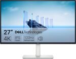 Dell 27 Plus 4K Monitor - S2725QS - 27-inch 4K (3840 x 2160) 120Hz 16:9 Display, IPS Panel, AMD FreeSync Premium, sRGB 99%, Integrated Speakers, 1500:1 Contrast Ratio, Comfortview Plus - Ash White - Image 2