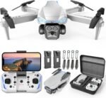 Drone with Camera for Kids & Adults, 1080P HD Mini FPV Drones with Altitude Hold, One-Key Take Off/Landing, Headless Mode, 360° Flips, Speed Adjustment, Toys Gifts for Boys Girls, Beginner - Image 2
