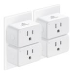 EIGHTREE Smart Plug 15A, Smart Plugs That Compatible with Alexa & Google Home & SmartThings, No Hub Required, Smart Outlet with Remote Control, Timer & Schedule, 2.4GHz WiFi Only, 4 Packs - Image 2