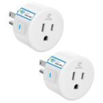 Eightree Smart Plug for 5GHz & 2.4GHz, Smart Outlet WiFi Socket with APP Remote Control, Compatible with Alexa, 2 Pack - Image 2