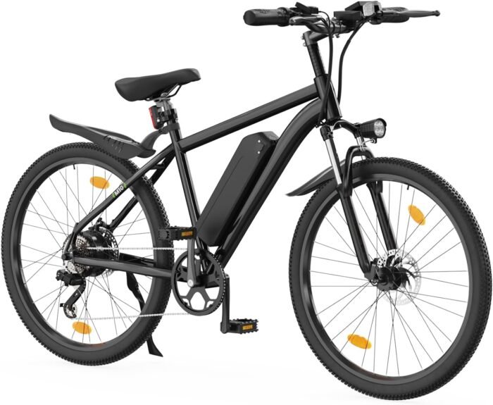Electric Bike for Adults 750W Peak, 26" Mountain E-Bike, 55 Miles + 20MPH Adult Electric Bicycles for Road Sand Mountain - Image 2