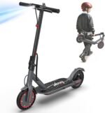 Electric Scooter for 10+, 350W Motor, Max 12Miles Long Range, 19 MPH Max Speed, 8.5" Solid Tire, Lightweight Foldable E-Scooter with Dual Braking, Digital Display, Cruise Control - Image 2