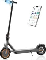 Electric Scooter for Adults, Folding E Scooter with 350W/500W Motor 16/21 Mph Top Speed, Max 19-23 Miles Long Range, 8.5''/10'' Solid Tires Commuting Scooters with Dual Brakes System, APP - Image 2