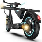 Electric Scooter for Adults, Up to 23/25 Miles & 22 MPH, 8.5/10" Honeycomb Solid Tires, Front/Dual Suspension, Built-in Side/Turn Lights - Image 2