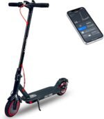Electric Scooter,Top Speed 19 mph,350W Moter,Max 10/15Miles Ranges,8.5''Solid Tires,Dual Braking,Foldable E Scooter for Adults - Image 2