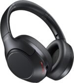 FIFINE Wireless Bluetooth Headphones, Over-Ear Noise Canceling Headphones with Soft Earmuffs, Up to 65H Playtime for Music, Phone Calls, Sport Travel Headset for iPhone/Android/Tablet-X3 Black - Image 2