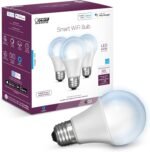 Feit Electric Smart Light Bulbs, 2.4Ghz WiFi Light Bulbs, No Hub Needed, Works with Alexa and Google, Dimmable 60 Watt = LED 9W, OM60/950CA/AG/3, 5000K Day Light, 3 Pack - Image 2