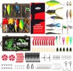Fishing Lures - 2025 New Tackle Box with Tackle Included, Fishing Kit with VIBs, Frogs, Minnows, Soft Baits, Hooks & Weights Accessories, Freshwater Lure Kit for Bass Walleye Trout - Image 2