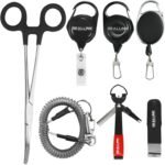 Fly Fishing Tools Kit and Accessories Combo Kits, Fishing Quick Nail Knot Tying Tool, Hook Remover Forceps and Pliers, Stainless Steel Salmon and Trout Multiple Fishing Set Gear Tool Assortment - Image 2
