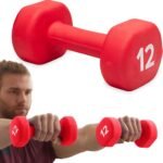 Gaiam Dumbbell Hand Weight (Sold in Singles) - Neoprene Coated Exercise & Fitness Dumbbell for Home Gym Equipment Workouts Strength Training Free Weights for Women, Men - Image 2