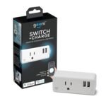 Geeni Switch + Charge Multi Port Smart Wi-Fi Plug with 2 USB Ports, Energy Saving Outlet with App Control, Compatible with Alexa and Google Home - Image 2