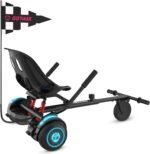 Gotrax Hoverboard Kart Seat Attachment Accessory for 6.5" 8" 8.5" 10" Self Balancing Scooter, Adjustable Frame Length and Handlebar Control Buggy Attachment, Hover Board Go Kart Accessory Kids Adults - Image 2