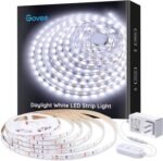 Govee White LED Strip Lights, Upgraded 16.4ft Dimmable LED Light Strip 6500K Bright Daylight White, Strong Adhesive, 300 LEDs Flexible Tape Lights for Mirror, Kitchen Cabinet, Bedroom, Christmas Decor - Image 2