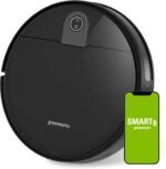 Greenworks Robotic Vacuum GRV-1010 Self-Charging, Wi-Fi Connectivity, 2200Pa Extreme Suction Power, Perfect for Pet Hair, Hard Floors, Carpets, Works with Alexa - Image 2