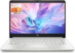 HP Portable Laptop, Student and Business, 14" HD Display, Intel Quad-Core N4120, 8GB DDR4 RAM, 64GB eMMC, 1 Year Office 365, Webcam, RJ-45, HDMI, Wi-Fi, Windows 11 Home, Silver - Image 2