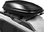 Heavy Duty Rooftop Cargo Carrier ABS Lockable Car Roof Rack Cargo Carrier, Capacity 110 LBS, 53 X 34 X 15 Inches, Black - Image 2