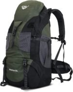 Hiking Backpack, 50l Camping Lightweight Bag for Outdoor - Image 2