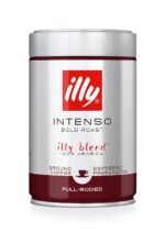 Illy Intenso Ground Espresso Coffee, Bold Roast, Intense, Robust And Full Flavored With Notes Of Deep Cocoa, 100% Arabica Coffee, No Preservatives, 8.8 Ounce (Pack Of 1) - Image 2