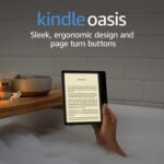 International Version – AT&T – Kindle Oasis – With 7” display and page turn buttons - 32 GB, Graphite - Free 4G LTE + Wi-Fi - Image 2