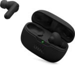 JBL Vibe Beam 2 - True Wireless Noise Cancelling Earbuds Pure Bass Sound & Smart Ambient Technology, 4mics for Crisp, Clear Calls, up to 40Hrs of Playback, IP54 Dust & Water Resistant (Black) - Image 2