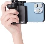 KIWIFOTOS Phone Camera Grip Handle Holder Phone Tripod Mount with Remote Shutter & Cold Shoe Adapter for iPhone 17 16 15 14 Pro Max Samsung Smartphone Selfie Vlog Video Shooting - Image 2
