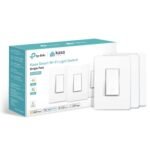 Kasa Apple HomeKit Smart Light Switch KS200P3, Single Pole, Neutral Wire Required, 2.4GHz Wi-Fi Light Switch Works with Siri, Alexa and Google Home, UL Certified, No Hub Required, White, 3-Pack - Image 2