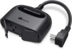 Kasa Outdoor Smart Plug, Smart Home Wi-Fi Outlet with 2 Sockets, IP64 Weather Resistance, Compatible with Alexa, Google Home & IFTTT, No Hub Required, ETL Certified(EP40), Black - Image 2