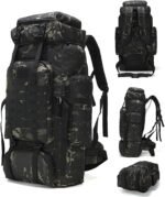 King'sGuard 70L Camping Hiking Backpack Tactical Backpack Military Molle Rucksack Backpack for Outdoor - Image 2