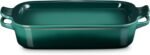 Le Creuset Stoneware Rectangular Dish with Platter Lid, 3 qt., Artichaut - Image 2