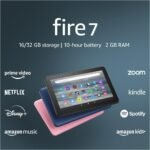 Like-New Amazon Fire 7 tablet (newest model) 7” display, read and watch, under $60 with 10-hour battery life, 16 GB, Black - Image 2