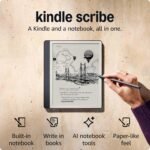 Like-New Amazon Kindle Scribe (16GB) - Your notes, documents and books, all in one place. With built-in AI notebook summarization. Includes Premium Pen - Tungsten - Image 2