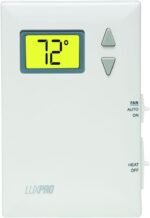 Lux Pro PSD010BF Digital Non-Programmable Thermostat for Home, Heat only with Fan - Image 2
