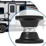 Magnetic RV Door Holder for Trailer, Camper, Motorhome,Cargo Trailer - Black Finish, Easy to Use (1-Pack) - Image 2