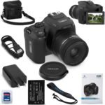 Minolta ProShot 64MP Digital Camera – 10x Optical Zoom, 4K Ultra HD Video, Macro Shooting, Anti-Shake, 3-inch LCD Screen, Face Detection – Includes 32GB SD Card, Battery & Case (Black) - Image 2