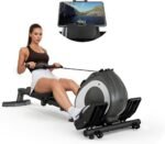 NAYSAYE Rowing Machine with LCD Display, Adjustable Resistance, Foldable Design, and [265-300] LBS Capacity for Home/Office Use - Image 2